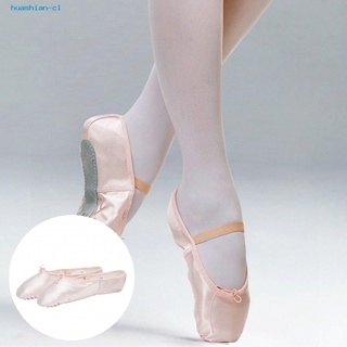 huashian Transpirable Ballet Zapatillas Pointe Zapatos Niñas Mujeres Cinta Bailarina Reutilizables Para