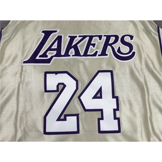 nba jersey los angeles lakers no. 24 kobe golden purple basketball jersey (4)