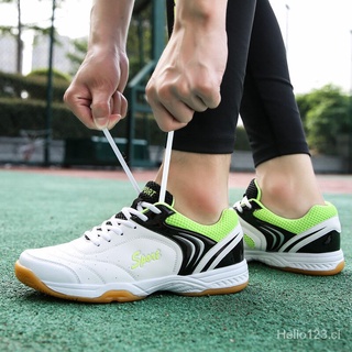 unisex profesional bádminton tenis zapatos cómodo transpirable deporte zapatos de los hombres de las mujeres de tenis de mesa zapatillas de deporte tamaño 36-46 (1)