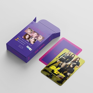 54 unids/caja ITZY photocard 2021 GUESS WHO Album LOMO Card photocards postal (3)