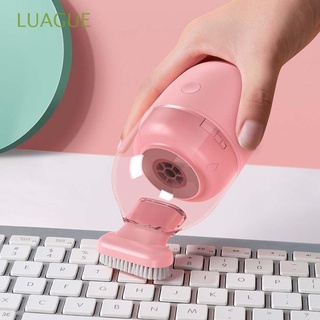 LUAGUE Mini Vacuum Cleaner Portable Desktop Cleaner Table Sweeper Wireless Office Dust Collector Corner Keyboard Desk Cleaning Tool/Multicolor