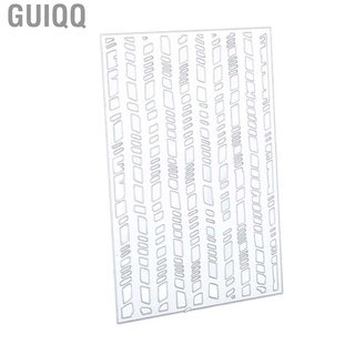 guiqq troquel de corte en relieve corte scrapbooking corte luz delgada conveniente para tallar