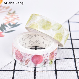 (arichbluehg) 1pc lindo fruit enmascaramiento washi cinta diy decorativa cinta adhesiva scrapbooking en venta