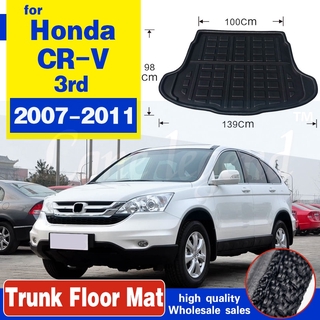Accesorios para Honda CR-V CRV 2007 2008 2009 2010 2011 coche trasero tronco forro de carga alfombrilla de arranque de piso bandeja de barro Protector de patada