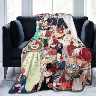 Hgwhgs Super suave manta sofá cama, manta Ghoul Anime de dibujos animados de franela, decoración del hogar caliente manta de tiro para sofá cama 50x40 en/60x50 en/80x60 en