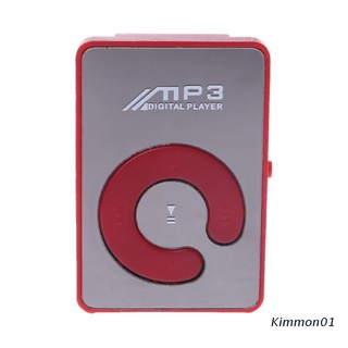 Kim espejo Mini reproductor de música Mp3 Usb Digital compatible con tarjeta Micro Sd Tf de 8gb