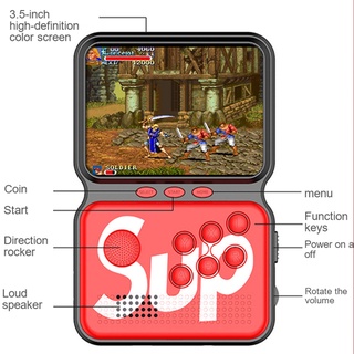 Mini Videojuegos SUP M3 Portátil 16 Bits Con 900 Juegos Super Nintendo Mega Drive Arcade Y Game Boy fantastic01 (8)