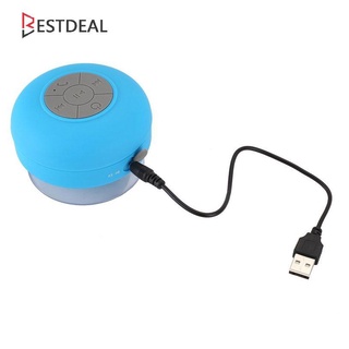 Wireless Speaker Portable Waterproof Shower Speaker for phoneBlue (4)