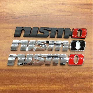 1 x Metal NISMO Logo trasero emblema insignia pegatina Nissan