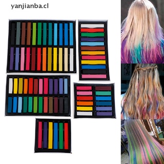 (nuevo**) color de pelo tiza temporal tinte para el cabello lavable pluma pasteles salón lavable pasteles yanjianba.cl