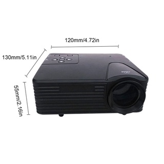 H80 Projector Portable Mini 640X480 Pixels Full Hd Brighter And Clear (4)