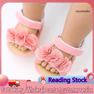Nice_1 par de zapatos de encaje suela suave niño bebé ligero suela delgada sandalias para uso diario (1)