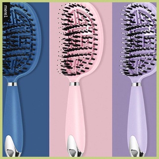 mere nuevo cepillo pop profesional nylon cuero cabelludo masaje herramientas de peinado pelo rizado 5colors material abs peluquería desenredar/multicolor