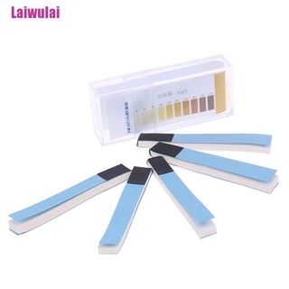 [Laiwulai] Chlorine Test Paper Strips Range 10-2000mg/lppm Color Chart Cleaning