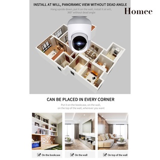 [electrodomésticos] Cámara WiFi inalámbrica SD almacenamiento Monitor interior para oficina de seguridad en el hogar