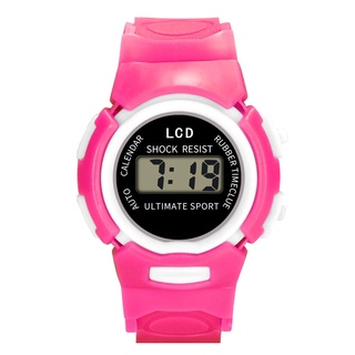 reloj de pulsera electrónico deportivo digital led para niños
