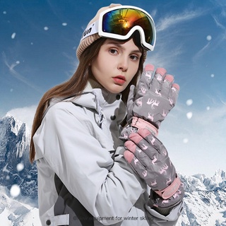 [eagle]guantes De esquí de invierno impermeables para mujer ciclismo montañismo viento y nieve guantes