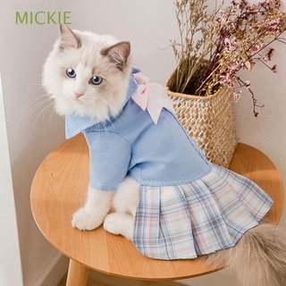mickie caliente gato vestidos para perro pequeño gato perro ropa gato gato ropa de gato de dos patas nuevo estilo cachorro traje disfraces otoño invierno jk falda productos para mascotas/multicolor