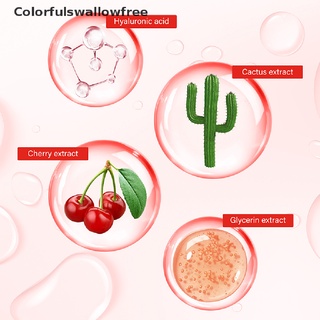 Colorfulswallowfree 20 Unids/Caja Máscara De Cuidado De Labios Cereza Hidratante Mascarilla Labial Nutritiva Anti-Seco BELLE