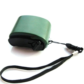 mini hand-crank usb radio linterna teléfono cargador generador de energía cargador