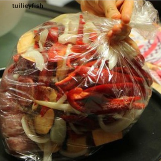 tuilieyfish 10pcs resistencia al calor nylon-blend slow cooker forro tostado bolsa de pavo cl (4)