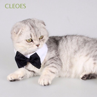 Cleoes Hot Dog gato moda pajarita mascota cachorro gatito corbata Adorable ajustable cuello Bowknot suministros mascotas/Multicolor