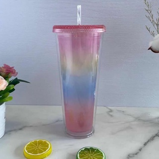 Nueva taza De pareja De Color cambiante De arcoiris De arcoíris De Moda creativa para hombres y mujeres De Color cambiante taza De 710 ml/24 Oz Poopew (8)