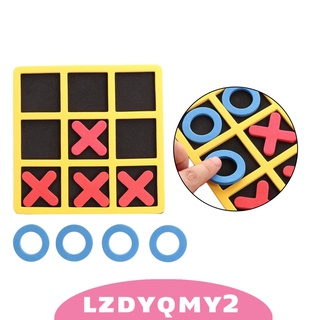 [Limit Time] Tic Tac Toe juegos de mesa Noughts and Crosses Family Brain Teaser para niños