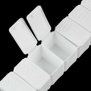 7 días tablet píldora caja titular semanal medicina almacenamiento organizador contenedor caso (5)