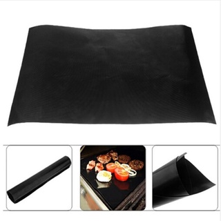 AGNUX Outdoor Baking Mats Barbecue Sheet Pad Non-stick Mats BBQ Pads Kitchen Pan Fry Liner 30x40cm Reuseable Cooking Tool/Multicolor (9)
