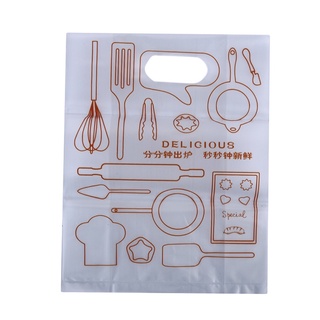bolsas de plástico desechables para postres de pan/bolsas de embalaje de transporte/cocinar/bolsas de empaque/herramientas/bolsas de comida (4)