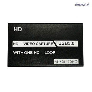 fxt usb3.0 captura de vídeo 4k 60hz hdmi compatible con video video transmisión en vivo tarjeta de captura
