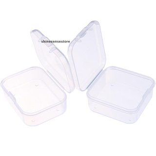 Caja de plástico transparente, caja de almacenamiento para cuentas, joyas y otras artesanías {bigsale}