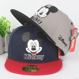 Lovekids niños sombreros de sol niñas niños Mickey gorras de béisbol ajustable de dibujos animados accesorios de moda (1)