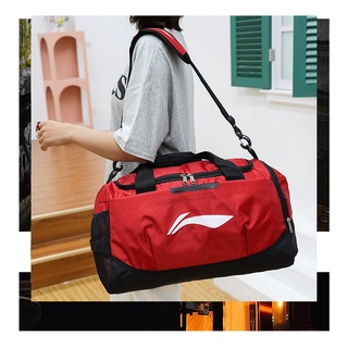 Original Li Ning_travel bag gym bag unisex independent shoe compartment large capacity messenger shoulder bag luggage bag (9)
