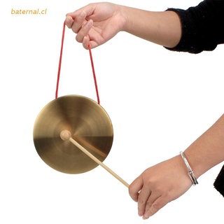 platillos de cobre de murciélago para niños instrumento musical con campana de madera percusión ópera