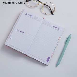 Yanc 2 calendario de gestión de tiempo calendario de Color fechas creativo planificador de mesa.