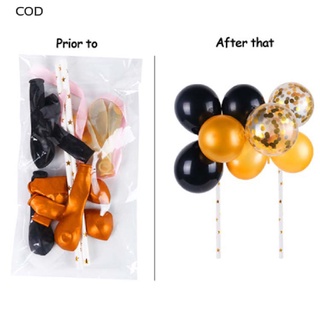 [COD] 10pcs/set 5Inch Balloon Cake Topper For Baby Shower Birthday Party Wedding Decor HOT