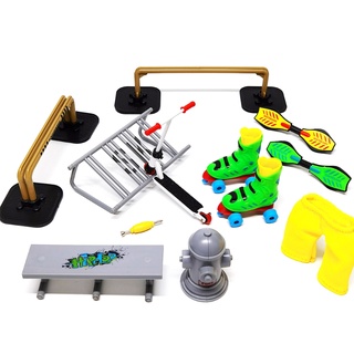kids mini scooter/fingerboard set para niños/niñas regalos de cumpleaños para niños 6-8 creativo aliviar el aburrimiento juego
