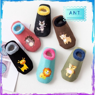 Calcetines de piso para bebé recién nacido para gatear interior calcetines de dibujos animados antideslizantes calcetines