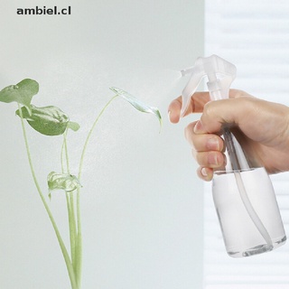 [ambiel] 200 ml transparente vacío gatillo de mano pulverizador de agua botella de plástico limpieza jardín nuevo [cl]