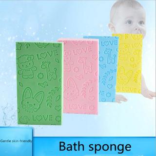 nueva corea lindo de dibujos animados niño niño suave bebé recién nacido esponja de baño esponja de ducha