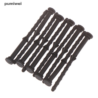 pumiwei 10x accesorios de ordenador componentes pc caso ventilador mouting amortiguador tornillos cl