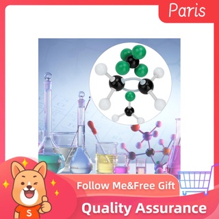 Paris 179 piezas de química estructura Molecular estructura modelo de construcción Kit de laboratorios Set ciencia juguetes educativos