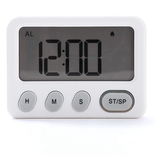 2-Way Kitchen Clock Timer, Touchscreen Digital Kitchen Timer, Electronic Kitchen Timer, Magnetic with LCD Display