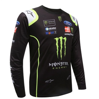 Monster Energy Camiseta de ciclismo para hombre polera de bicicleta MTB polera de descenso ropa de bicicleta de montaña de equipo profesional de alta calidad (9)