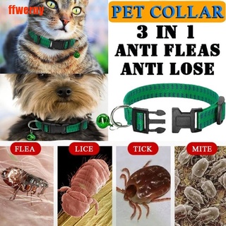 [ffwerny] Pet Safety Insecticidal Kill Insect Dog Cat Outdoor Anti Flea Mite Tick Collar