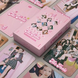 [Wangxiner]54pcs/set TWICE ITZY MAMAMOO Red Velvet IU Lomo Card Photo Album Photocard CardHot Sell