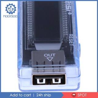 [koo2-10--] Cargador USB Doctor Detector de energía probador de batería medidor de corriente de voltaje 0-3A