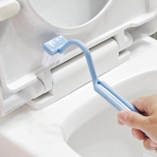 Cepillo de limpieza de esquina de inodoro con forma de Smango largo curvocepillo de plástico para limpieza de esquinas (1)